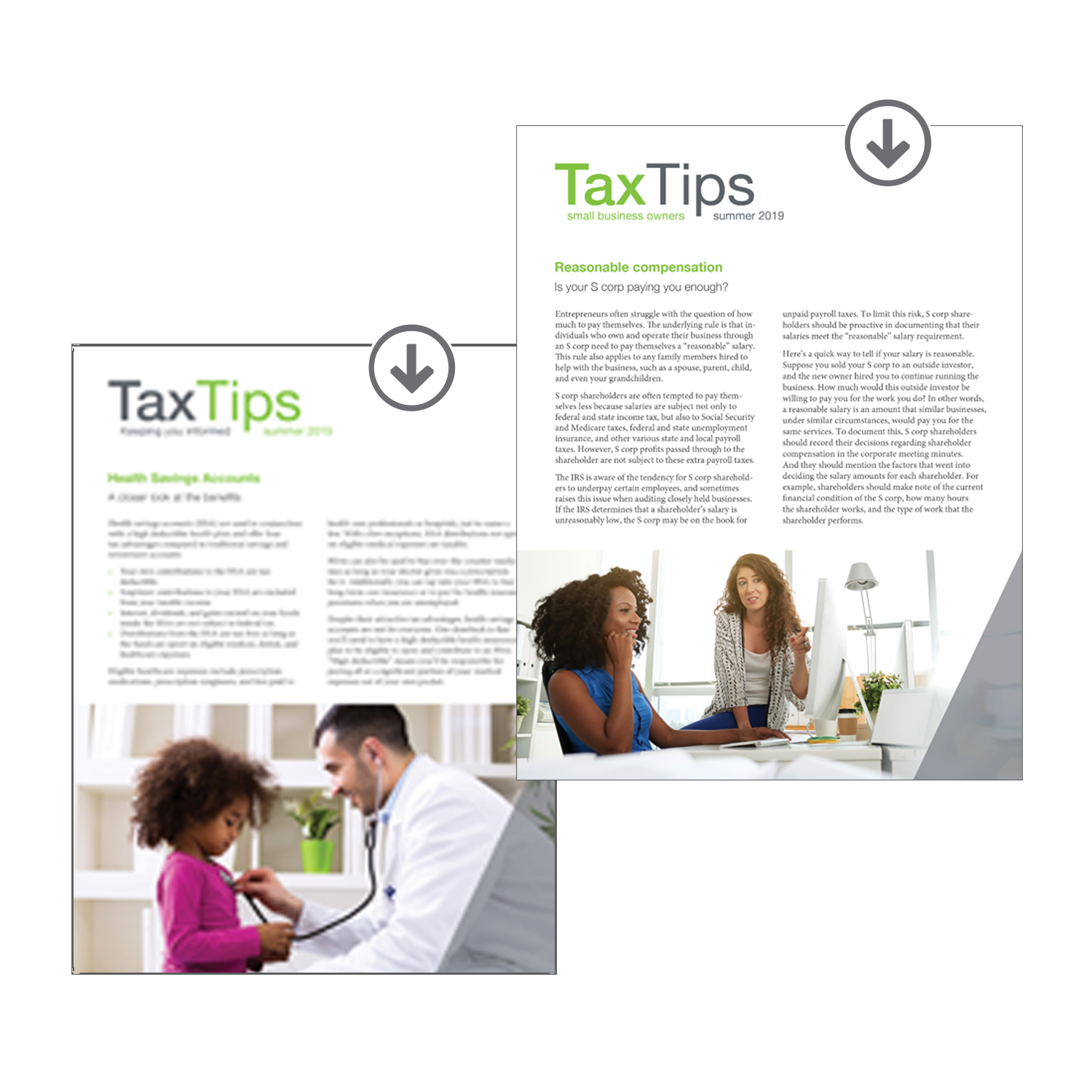 Tax Tips Client Newsletters – Downloadable – (Summer 2019) - #TTD3920